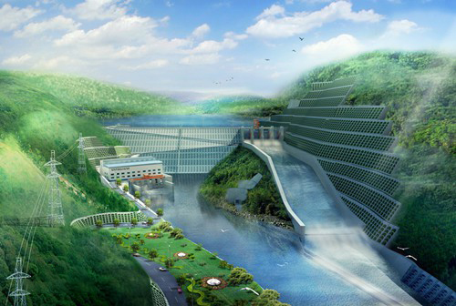 龙岗老挝南塔河1号水电站项目